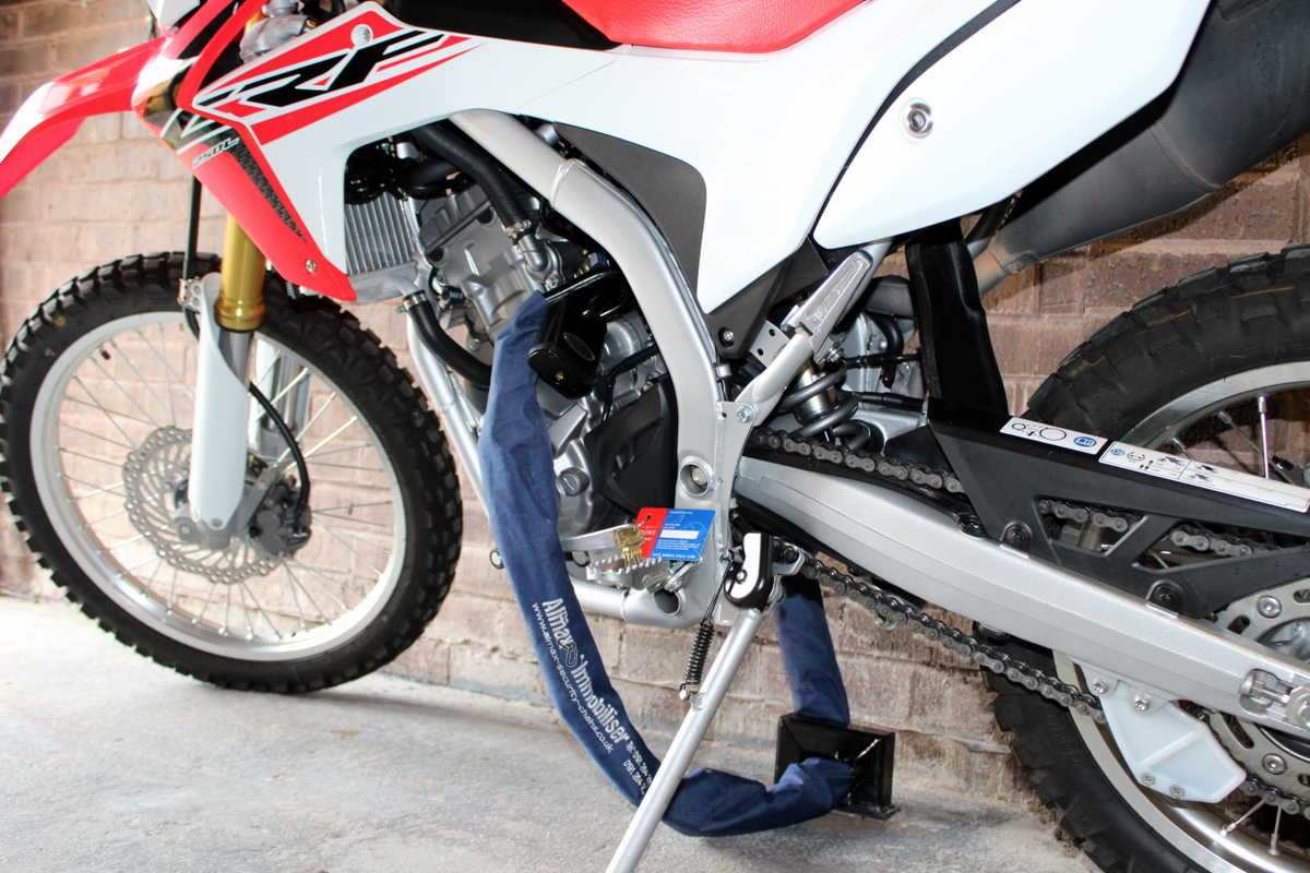 mountain bike ground anchor