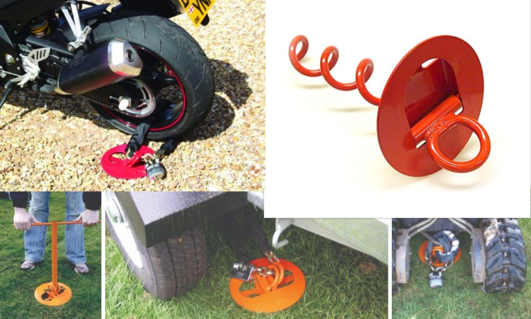 mountain bike ground anchor