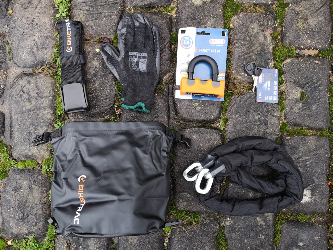 BikeTrac Grab Bag - Making serious security portable