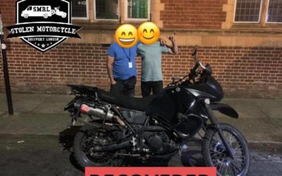Stolen Motorcycle Recovery London: That KLR Recovery story