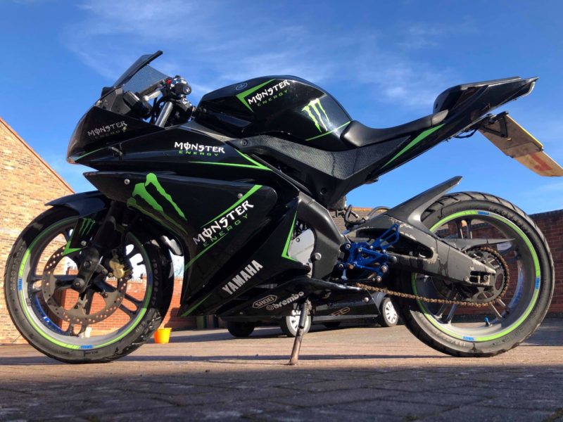 Yamaha r125 monster online energy