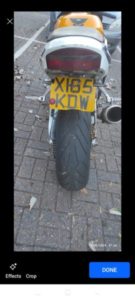 Honda CBR900RR Fireblade (K185KDW)